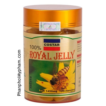 Sữa Ong Chúa Úc royal jelly 1450mg Costar (100 viên)