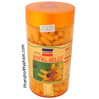 Sữa Ong Chúa Úc royal jelly 1450mg Costar (365 viên)